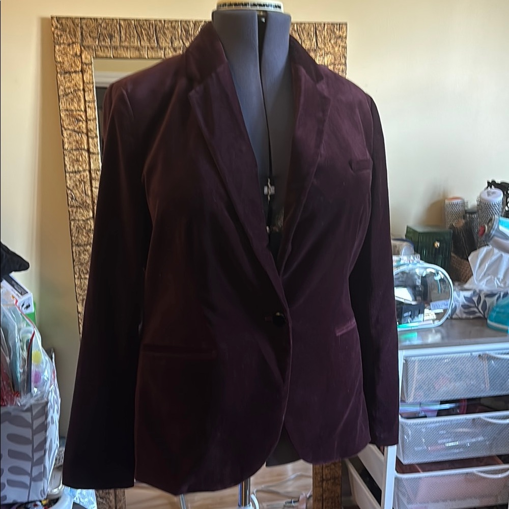 COPY - Elegant Burgundy Women's Blazer